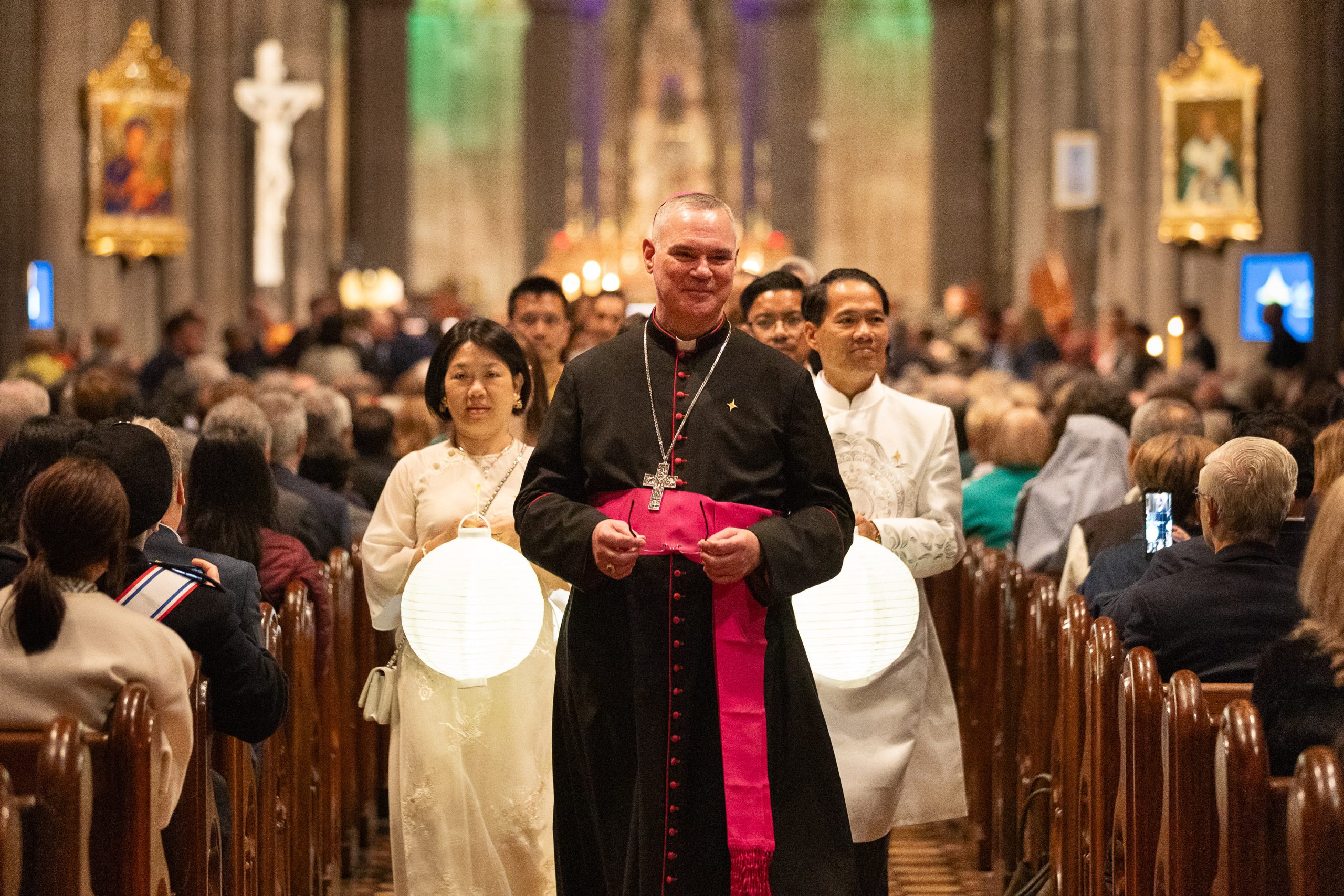Archbishop Comensoli St Patrick's Cathedral Photo by Casamento Photography
